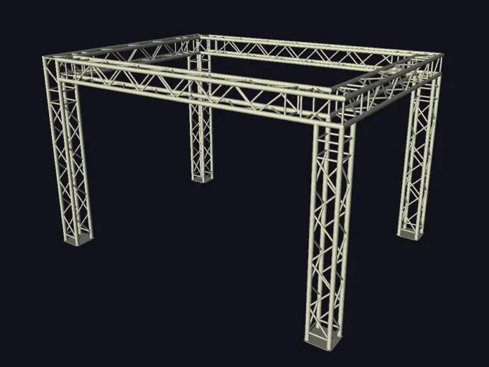 Etrutura modelo quadrado